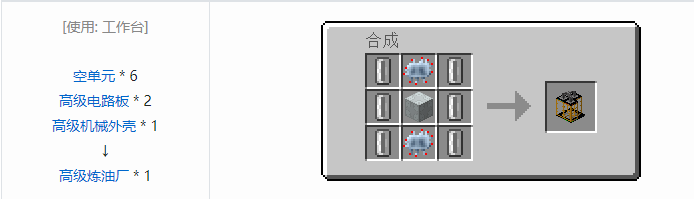 我的世界工业升级机器合成表大全2026
