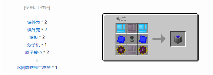 我的世界工业升级机器合成表大全2026