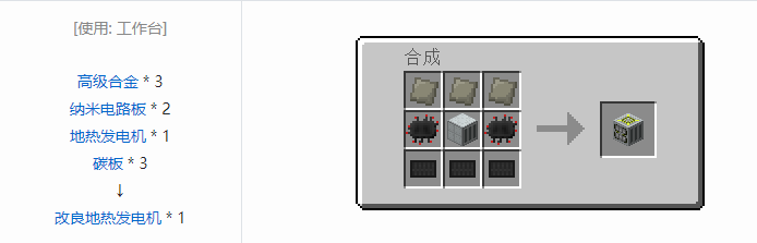 我的世界工业升级合成表大全2026