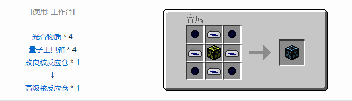 我的世界工业升级合成表大全2026