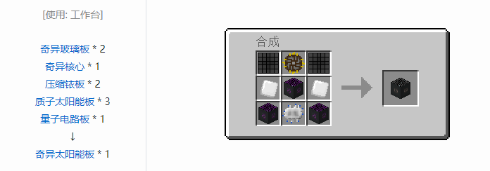 我的世界工业升级合成表大全2026