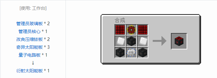 我的世界工业升级合成表大全2026