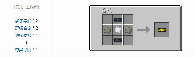 我的世界工业升级合成表大全2026