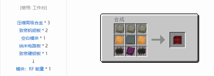 我的世界工业升级合成表大全2026