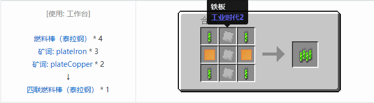 我的世界工业升级合成表大全2026