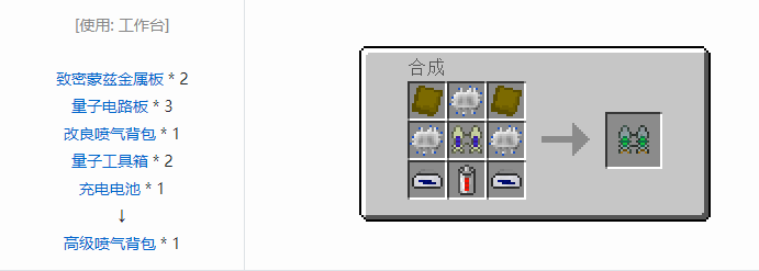 我的世界工业升级合成表大全2026