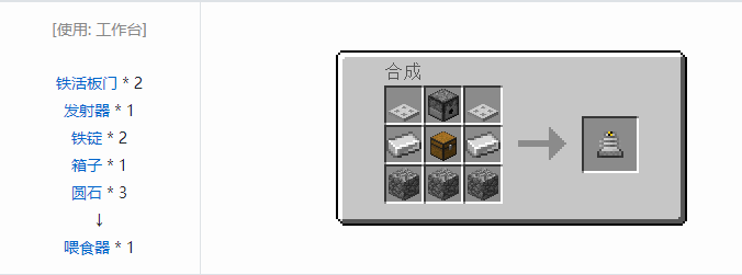 我的世界侏罗纪重生合成表大全2026