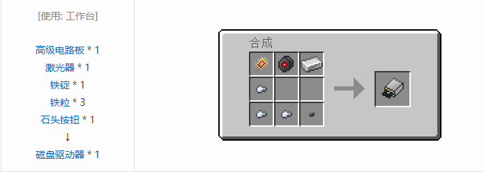 我的世界侏罗纪重生合成表大全2026