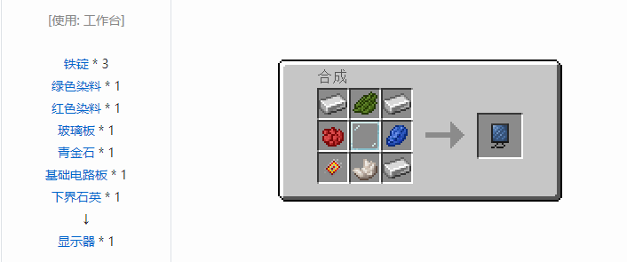 我的世界侏罗纪重生合成表大全2026