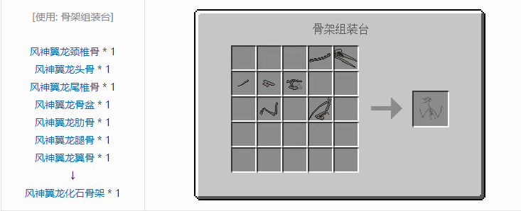 我的世界侏罗纪重生合成表大全2026