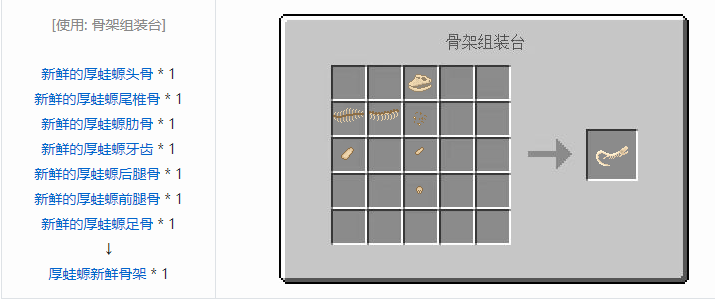 我的世界侏罗纪重生合成表大全2026