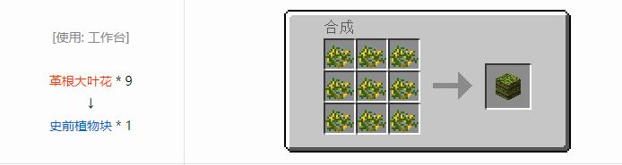 我的世界侏罗纪重生合成表大全2026