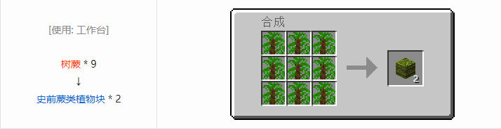 我的世界侏罗纪重生合成表大全2026