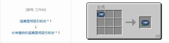 我的世界侏罗纪重生合成表大全2026