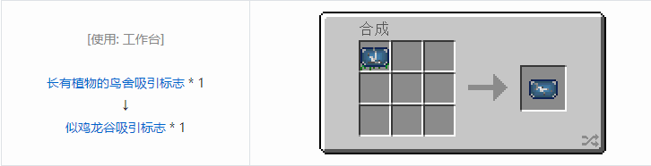 我的世界侏罗纪重生合成表大全2026