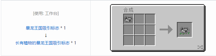 我的世界侏罗纪重生合成表大全2026