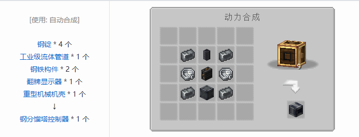 我的世界机械动力工业长路合成表大全2026