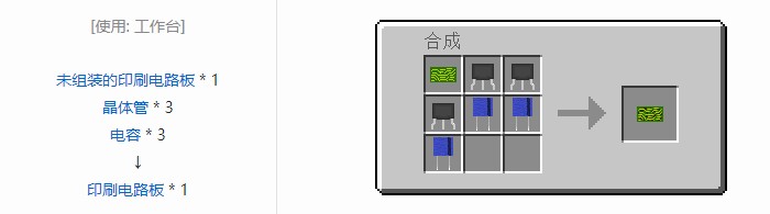 我的世界气动工艺合成表大全2026