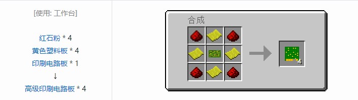 我的世界气动工艺合成表大全2026