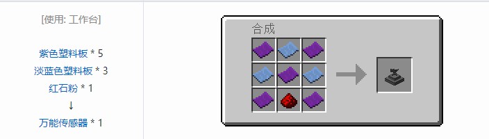 我的世界气动工艺合成表大全2026