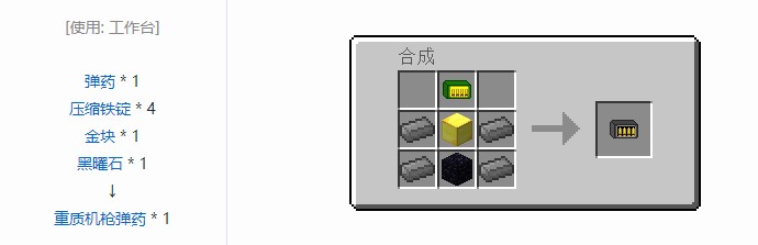 我的世界气动工艺合成表大全2026