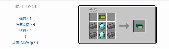 我的世界气动工艺合成表大全2026