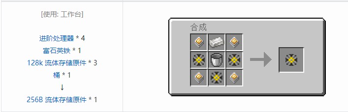 我的世界精致存储合成表大全2026