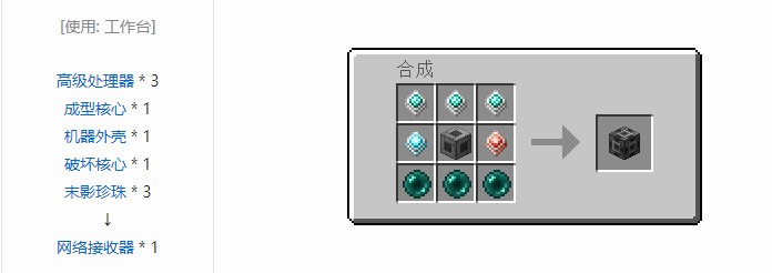 我的世界精致存储合成表大全2026