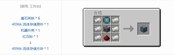 我的世界精致存储合成表大全2026