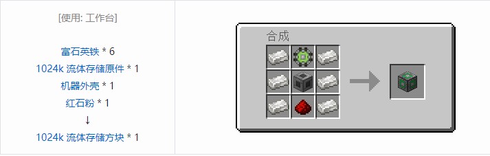 我的世界精致存储合成表大全2026