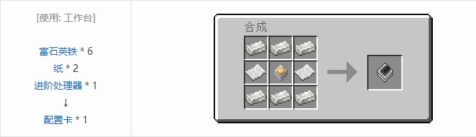 我的世界精致存储合成表大全2026