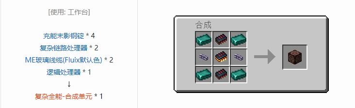 我的世界OMNI 存储元件合成表大全2026