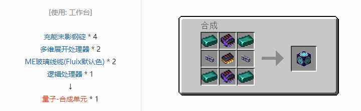 我的世界OMNI 存储元件合成表大全2026