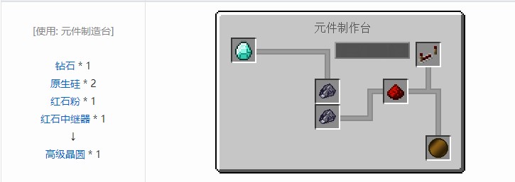 我的世界星系材料合成表大全