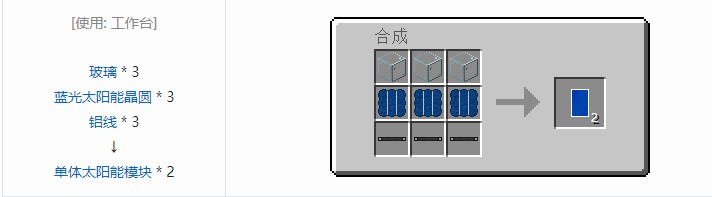 我的世界星系材料合成表大全