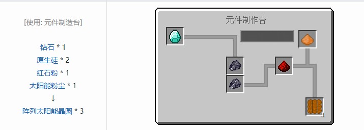 我的世界星系材料合成表大全