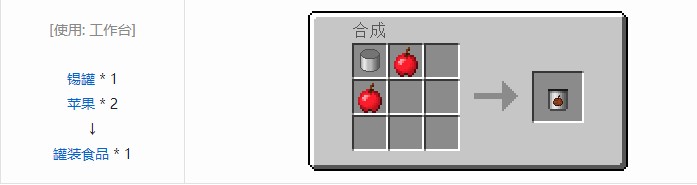 我的世界星系合成表大全