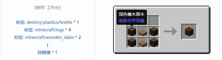 我的世界坍毁化合合成表大全