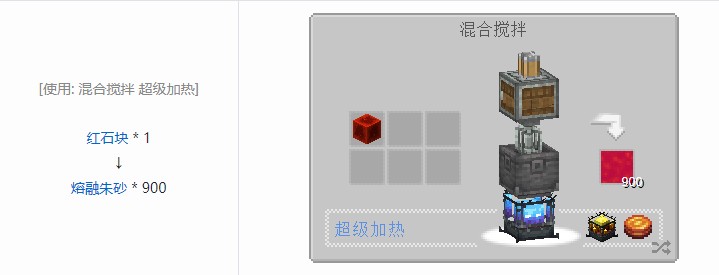 我的世界坍毁化合合成表大全