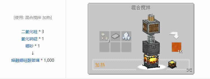 我的世界坍毁化合合成表大全