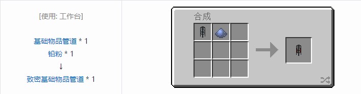 我的世界热动力学合成表大全