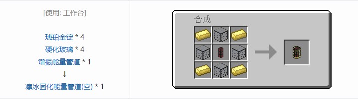 我的世界热动力学合成表大全