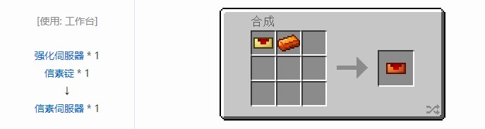 我的世界热动力学合成表大全