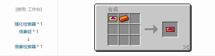 我的世界热动力学合成表大全