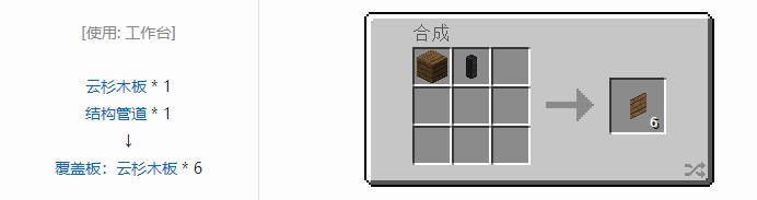 我的世界热动力学覆盖板合成表大全