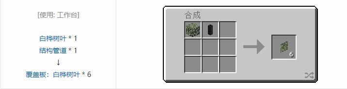 我的世界热动力学覆盖板合成表大全