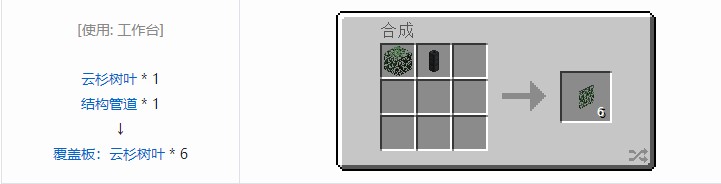 我的世界热动力学覆盖板合成表大全