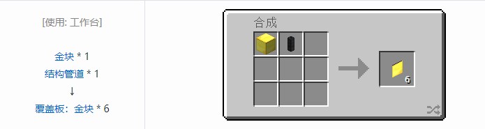 我的世界热动力学覆盖板合成表大全