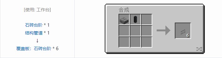 我的世界热动力学覆盖板合成表大全