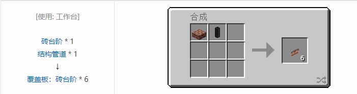 我的世界热动力学覆盖板合成表大全